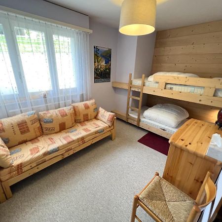 Bel Appartement 3 Pieces Au Pied Des Pistes De Ski Crans-Montana Bagian luar foto