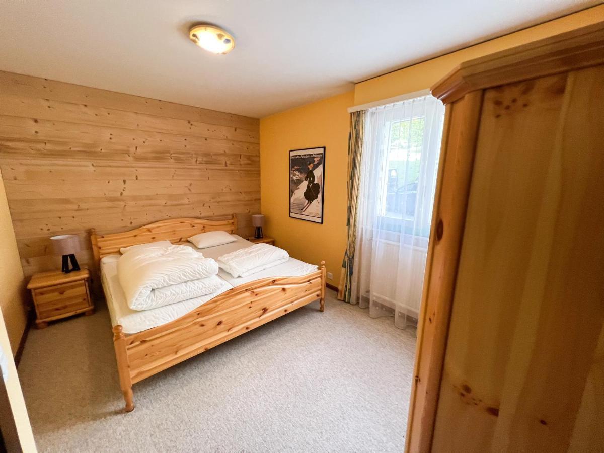 Bel Appartement 3 Pieces Au Pied Des Pistes De Ski Crans-Montana Bagian luar foto